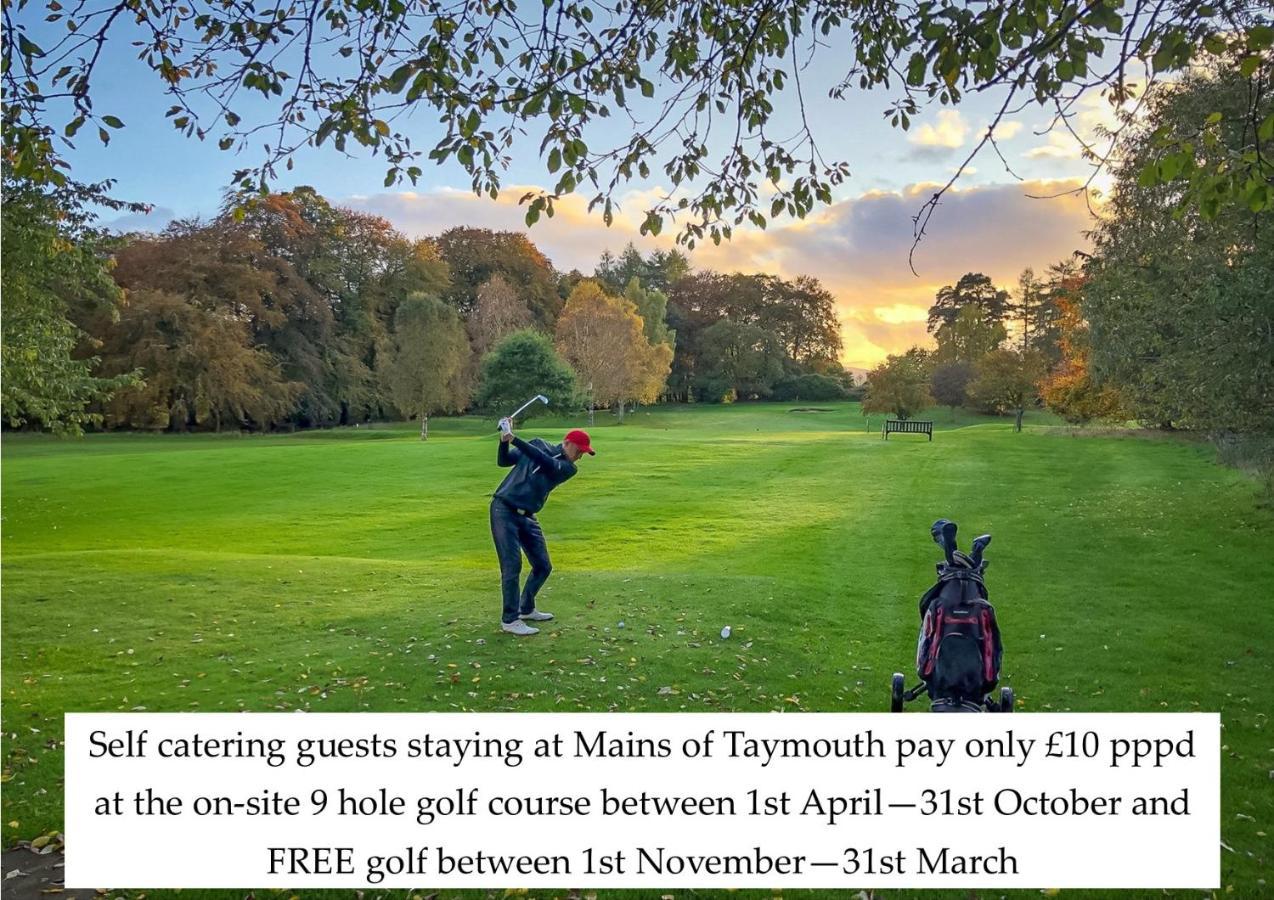 Mains Of Taymouth Country Estate 5* Maxwell Villas Kenmore  Eksteriør billede